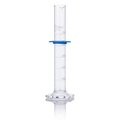 Globe Scientific Cylinder, Graduated, Globe Glass, 50mL, Class B, To Deliver (TD), Dual Grads, ASTM E1272, 4/Box 8330050